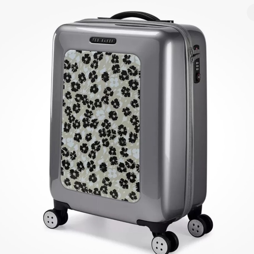 Ted Baker Women's Lightweight Spinner Luggage Set (New Mono, Vanity Case NWT - Picture 6 of 7